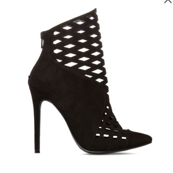 Madison Luxe Laser Cut Bootie Heel size 10 NEW - Picture 3 of 7